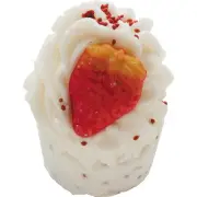 Bomb Cosmetics Wild Strawberry Bath Bomb Mallow Body Fragrance Scented Fizzy