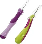 Homoyoyo 2Pcs Seam Ripper Thread Remover Kit Durable Disconnector Thread Cutter for Sewing Embroidery Projects Comfortable Grip for Cross Stitch Crafting