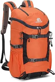 Hydration Backpack Hiking Hydration Daypack Rucksack for Hiking Cycling Running Orange