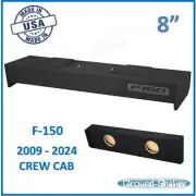 2009-2024 Crew Cab 8" Dual Speaker Box Subwoofer Enclosure Sub Box