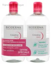 Bioderma Créaline H2O Original Micellar Water 2 x 500ml