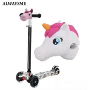 Kids Scooter Protective Head Cover For Kids Play Scooter ,Unicorn Style