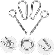 OFFIGAM 1 Set Hammock Hook Kit Spring Hooks Connection Buckle for Indoor Outdoor Use Super for Gymnastics Swings Hammocks