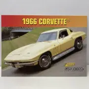 CARD ONLY: Johnny Lightning Trading Card 1966 Chevy Corvette