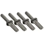 4X(4 Pieces of Stone Cleavers, Wedges, Stonecutters, Stone Breaking Tools,1243