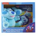 BLUE`S CLUES AND YOU: FIRST LOOK AND FIND GIFT SET: BOOK AND BLUE PLUSH