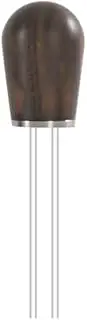 XhWser Coffee Cloth Powder Needle 4 Needles 0.7mm (Without Base) Clump Disperser Stirring Loose Powder Needle 304 Stainless Steel Needle Type Powder Dispenser, Black