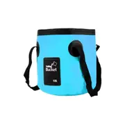 Portable Folding Bucket 12L Water Container for Outdoor Use and Storage