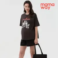 在飛比找momo購物網優惠-【mamaway 媽媽餵】迪士尼101忠狗寬鬆孕哺罩衫