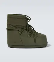 [Moon Boot] Moon Boot Icon Low rubber boots AU 11 green