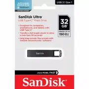 USB SanDisk Ultra 32GB Type-C Flash Drive Memory Stick SDCZ460-032G