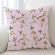 Cool Good Corgi Dog Cushion Cover