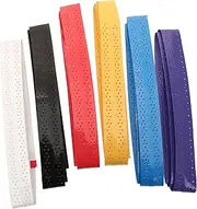 Toddmomy 6Pcs Tennis Grip Tape Non Slip Badminton Racket Overgrip Thickening Design for Enhanced Control for Tennis and Badminton Players