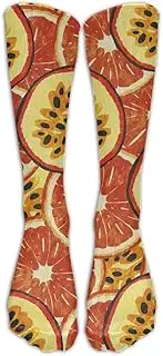 [XMKWI] Orange Unisex Humor Athletic Crew Sock Stocking High Compression Socks