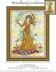 Woodland Goddess (JE056) Cross Stitch Chart