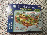 Smithsonian Discovery America's Landmarks Puzzle 100 pcs Ages 5+ “New”
