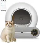 Self-Cleaning Cat Litter Box, 65L Smart Large Capacity Automatic Cat Litter B...