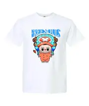rufy dear Labubu Monster Chibi Face Comfy Tee T-Shirt