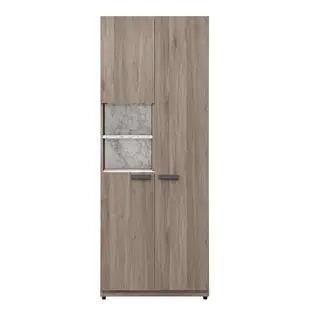 Bernice-杰恩2.5尺三門掃具收納櫃/工具櫃/玄關收納櫃/隔間置物櫃