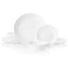 Corelle Winter Frost White 12-piece Dinnerware Set, Service for 4, Livingware