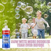 Aiducho Bubble Solution Refills For Outdoor Bubble Game Machine Bubble Party Supplies 100ML