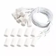10 x RC-33 NC Recessed Wired Door Contact Sensor Alarm Magnetic Reed Switch