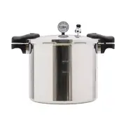 23 Quart Pressure Cooker, Large Pressure Canner, Pressure Gauge & Pressure Regul