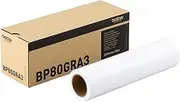 Brother BP80GRA3 Glossy Photo Paper Roll 11.7 inches (297 mm) x 32.8 ft (10 m)