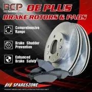 BCP Front Brake Pads + Disc Brake Rotors for Toyota Tarago ACR30 2.4L Akebono (for: Toyota)