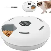 Automatic Cat Feeder Built in Removable Ice Cube Box, Cat Food Dispenser, Automatic Cat Food Dispenserr for Home