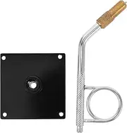 Toyvian Mini Fly Tying Vise Tool Lightweight and Portable Fishing Hook Binding Device for Efficient Fly Tying Durable Loosening Design for Outdoor