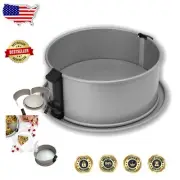 Professional-Quality 9-Inch Nonstick Springform Cake Pan - Leak-Resistant Design