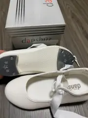 Danshuz Tap shoes White #621