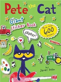 在飛比找三民網路書店優惠-Pete the Cat Giant Sticker Boo