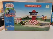 THOMAS THE TANK ENGINE & FRIENDS SODOR AIRFIELD Deluxe SET NEW IN BOX Rare!!!!