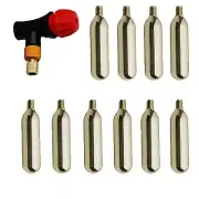 Bicycle Threaded Co2 16g Canisters Inflator Tyre Inflator Gas Bike Pump Tube
