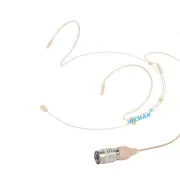 HIXMAN HM1 Headset Headworn Mic For Audio Technica Transmitter Hirose 4P cW-Type