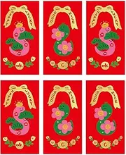 Chinese New Year Red Envelopes | Snake Lucky Money Packets - Spring Festival Lucky Money Packets for Lunar New Year, Birthday, Wedding