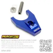 AEROFLOW BILLET DIZZY HOLD DOWN V8 307-327-350 SBC [HOLDEN HK-HT-HG MONARO] BLUE