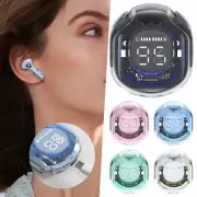 Wireless Earbuds Noise Cancelling – Transparent Sweat Earphones With Stereo