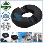 Donut Pillow Memory Foam Support Cushion Seat Relief for Hemorrhoids Tailbone