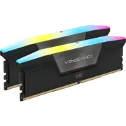 Corsair 32GB (2x16GB) Vengeance RGB DDR5 Memory, 6000Mhz CL36 RAM Black
