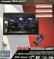 NEW Power Acoustik PD620HB 6.2" LCD, 2-DIN DVD/CD Digital Media Radio, Bluetooth