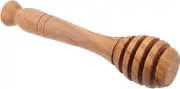 CHICAMPERA Wooden Honey Dipper Sticks Honey Spoon for Smooth Mixing Wood Stirrer Elegant Kitchen Tool for Versatile Use
