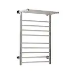 Electric Heated Towel Rail Rack 14 Bars Wall Mounted Clothes Dry Warmer