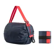Reusable Grocery Bags Lightweight Foldable Shopping Bag Durable Waterproof Tote Bag Rolling A