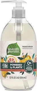 Seventh Generation Hand Wash, Mandarin Orange & Grapefruit Scent, 12oz