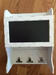 NIB Decor Works Wall Mounted Chalkboard with Clips