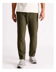 [Les Deux] Como Tapered Drawstring Pants in Forest Green