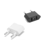 EU Europe Travel Power Adapter 2 Pin CN US To EU Plug Adapter Euro Type C AC
